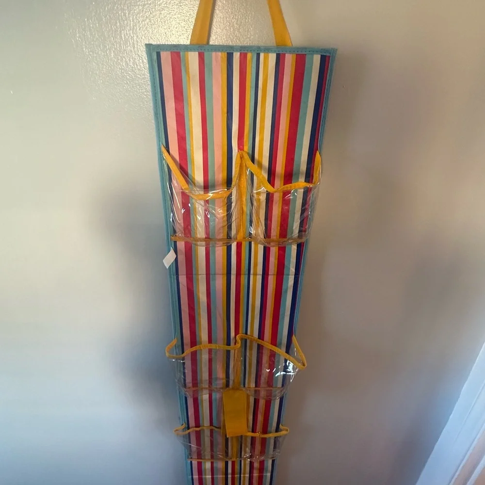 Hanging flip flop sandal or shoe storage organizer